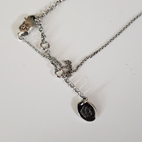 NEW Juicy Couture Limited Edition Rhinestone Snowflake Pendant Necklace 2009 - Picture 3 of 7